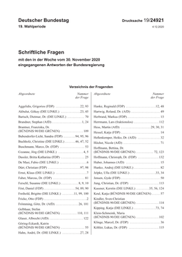 Drucksache 19/24921 19