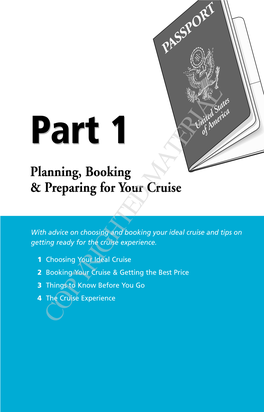 Part 11 of America Planning, Booking & Preparing for Your Cruise