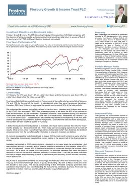 Finsbury Growth & Income Trust