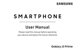 Samsung Galaxy J3 Prime J327T1 User Manual