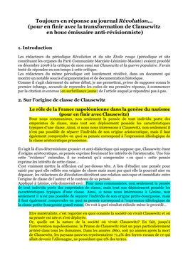 Le Rôle De La France Napoléonienne Dans La Genèse Du Nazisme