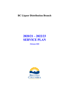 BC Liquor Distribution Branch 2020/21