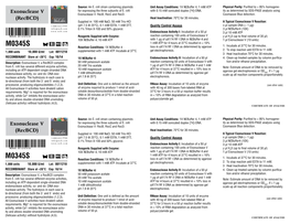 Datasheet for Exonuclease V (Recbcd)