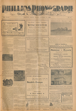 Phillips Phonograph October 19, 1900