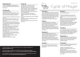 Cycle of Prayer Those I Live With, Those I Rub Shoulders With, Those I Work With, Those I Don’T Get on With, Thursday 29 May Each Be the Focus of My Prayer