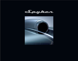 Spyker-Brochure-2009.Pdf