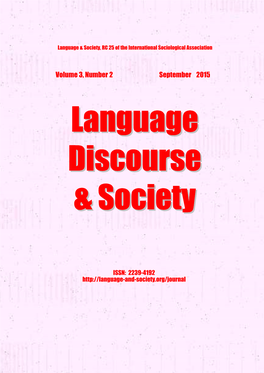 Volume 3, Number 2 September 2015