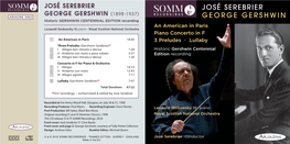 José Serebrier George Gershwin