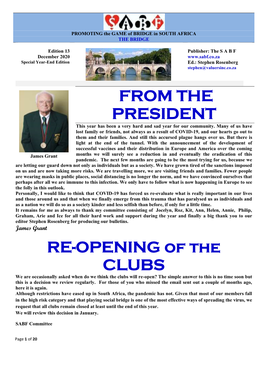 SABF Newsletter