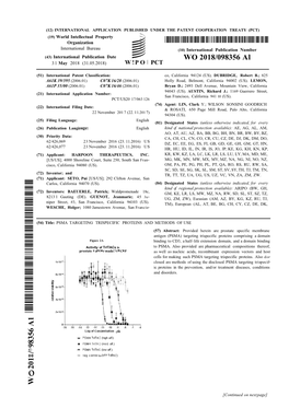 WO 2018/098356 Al 31 May 2018 (31.05.2018) W !P O PCT