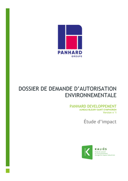 Dossier De Demande D'autorisation