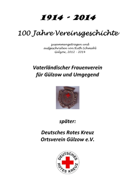 100 Jahre Vereinsgeschichte