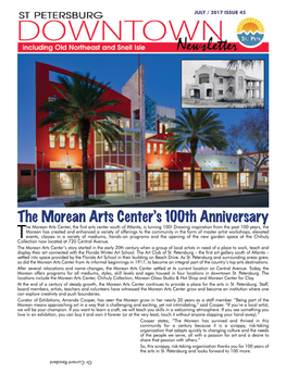 The Morean Arts Center's 100Th Anniversary