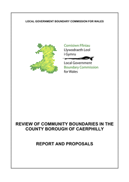 Review of Community Boundaries in the County Borough of Caerphilly