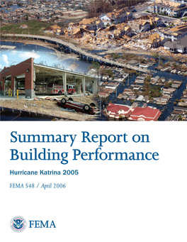 Summary Report on Building Performance