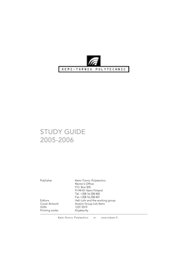 Study Guide 2005-2006