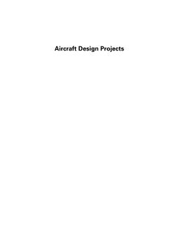 Aircraft Design Projects