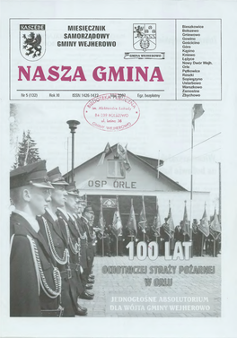 NASZA GMINA Ustarbowo Warszkowo Zamostne Nr 5 (132) Rok XI ISSN 1426-14^2-*Egz