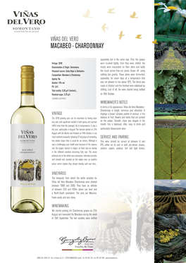 Macabeo · Chardonnay