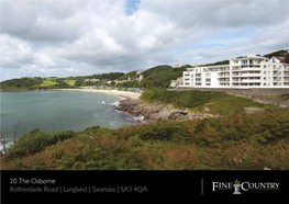 20 the Osborne Rotherslade Road | Langland | Swansea | SA3 4QA Seller Insight