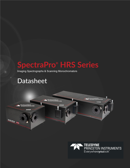 Spectrapro® HRS Series