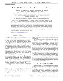 Design of the Future Circular Hadron Collider Beam Vacuum Chamber