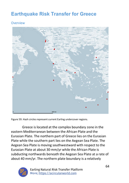 Earthquake Risk Transfer for Greece