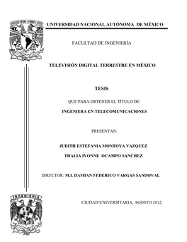 Universidad Nacional Autónoma De México