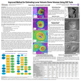 Improved Method for Estimating Lunar Volcanic Dome Volumes