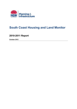 South Coast Housing and Land Monitor