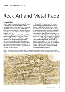 Rock Art and Metal Trade