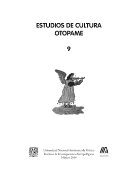 Estudios De Cultura Otopame 9