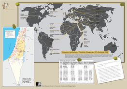 Estimates of the Number of Palestinian Refugees and Idps Worldwide, 2006