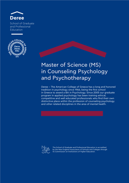 In Counseling Psychology and Psychotherapy
