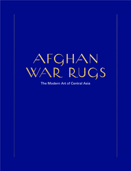 Afghan War Rugs