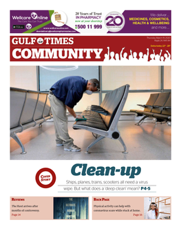 Ships, Planes, Trains, Scooters All Need a Virus Wipe. but What Does a ‘Deep Clean’ Mean? P4-5