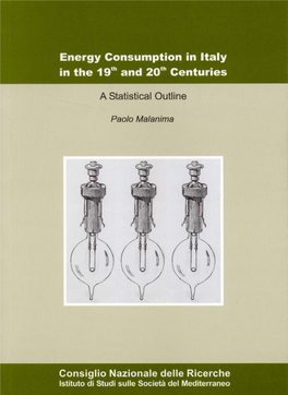 Energy Consumption in Italy 1861-2000 93 2