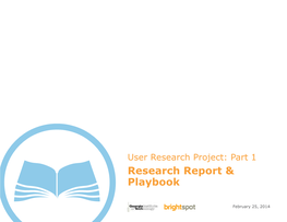 Research Report & Playbook