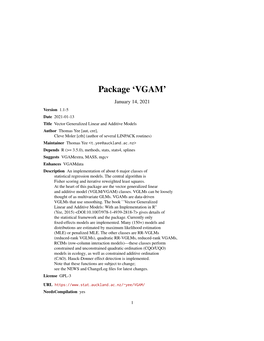 VGAM Package. R News, 8, 28–39