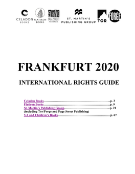 Frankfurt 2020