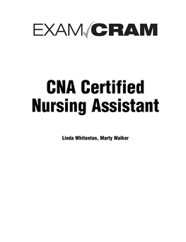 CNA Certified Nursing Assistant