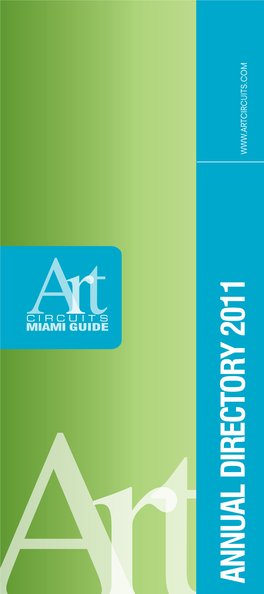Art Circuits Annual Directory 2010-2011