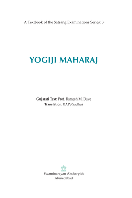 Yogiji Maharaj