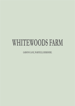 Whitewoods Farm