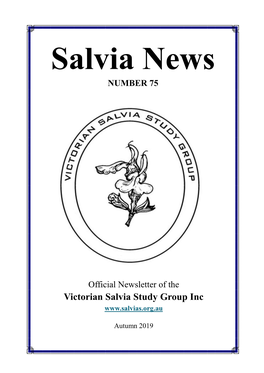 Victorian Salvia Study Group Inc