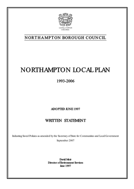 Northampton Local Plan