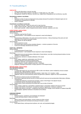 16. Vascular Pathology II. 1