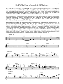 BTTF Analysis