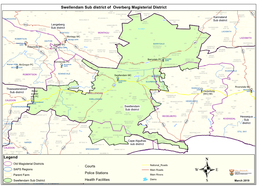 Legend Swellendam Sub District of Overberg Magisterial District