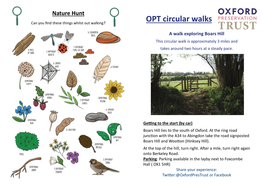 Circular Walk Around Boars Hill